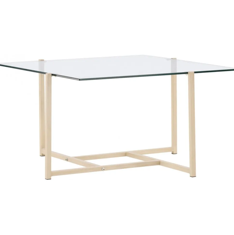 Hybrid soffbord 80 x 80 cm - Whitewash