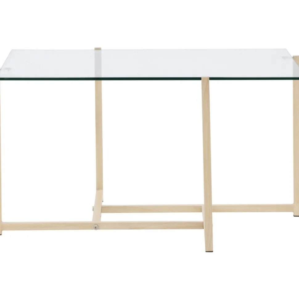 Hybrid soffbord 80 x 80 cm - Whitewash