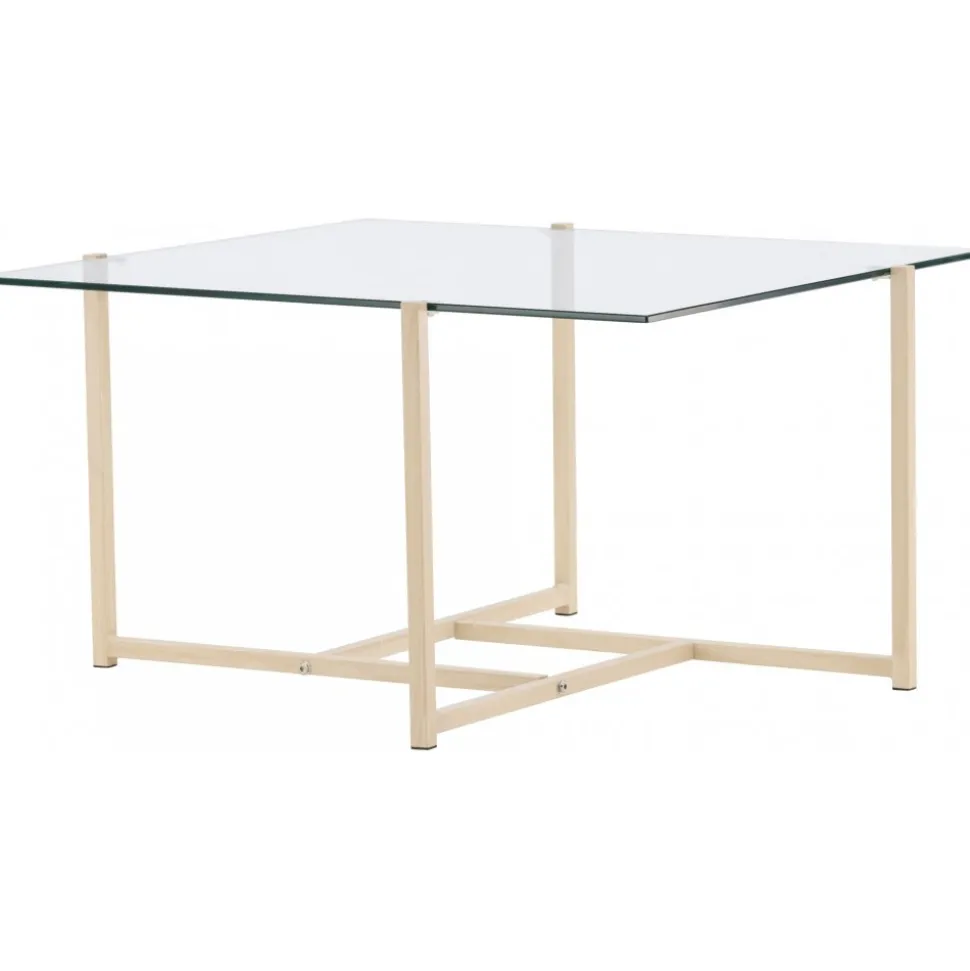 Hybrid soffbord 80 x 80 cm - Whitewash