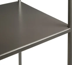 Hylla i metall 210 cm hög 90 cm bred + Fläckborttagare för möbler