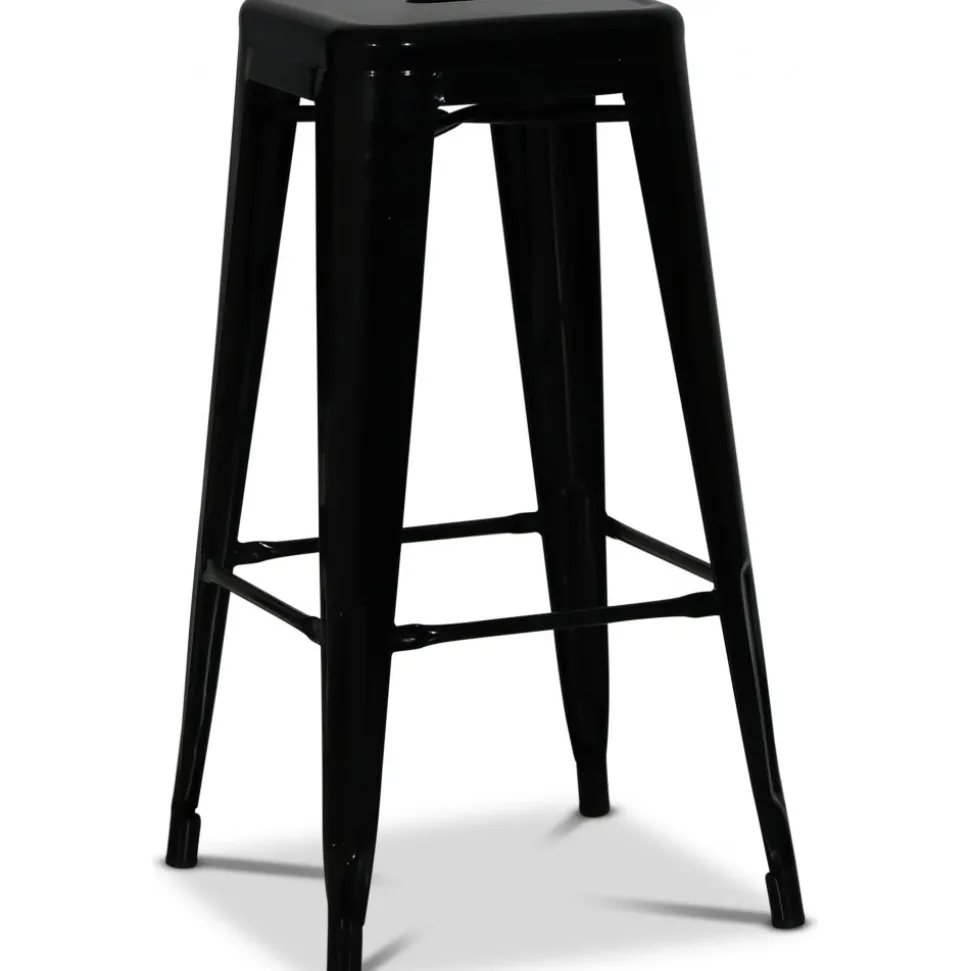 Industry Barstol i plåt - Svart + Fläckborttagare för möbler