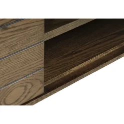 Inez tv-bänk i brunoljad ek - Bredd 120 cm