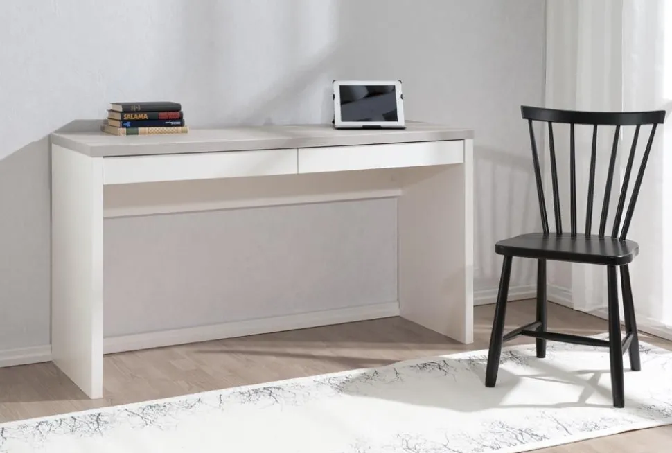 Irena Multifunktionsbord 134x44,5 cm - Silvergrå