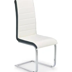 Iris stol - (vit|svart) Krom