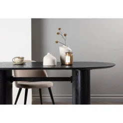 Isolde matbord 180 x 90 cm - Svart