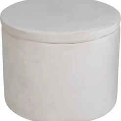 Jabar sittpuff - Beige sammet