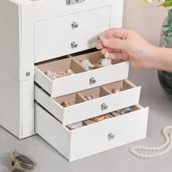 Jade smyckeskrin - Vit