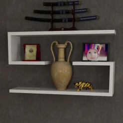 Jenika vägghylla - Vit