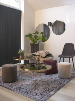 Jersey Spegel - Mässings imitation - Ø80