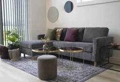 Jersey Spegel - Mässings imitation - Ø60