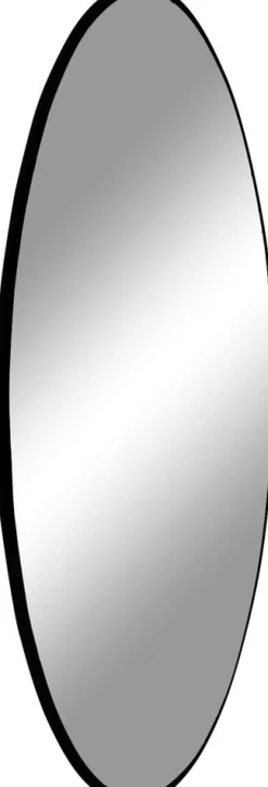 Jersey Spegel - Svart - Ø60