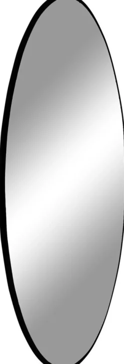 Jersey Spegel - Svart - Ø40 + Glas och Kristallrengöring