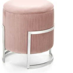 Jiminy sittpuff - Rosa + Fläckborttagare för möbler