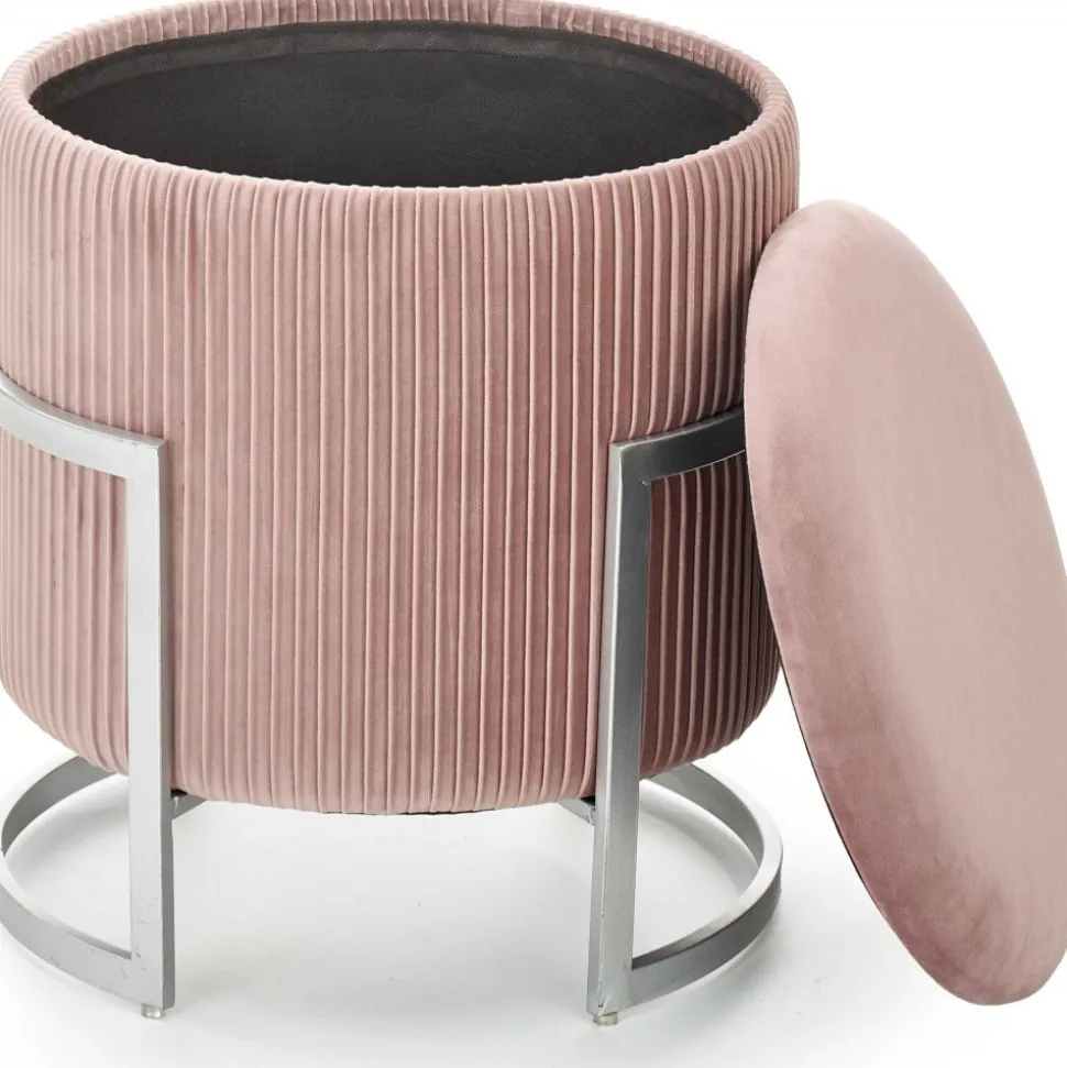 Jiminy sittpuff - Rosa + Fläckborttagare för möbler