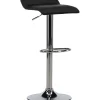 Jonna barstol - Svart/silver