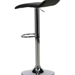 Jonna barstol - Svart/silver