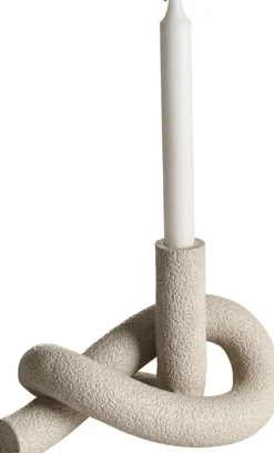 Julie ljusstake 22 x 12 cm - Kitt