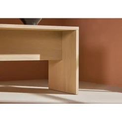 Juni soffbord 58 x 35 cm - Whitewash