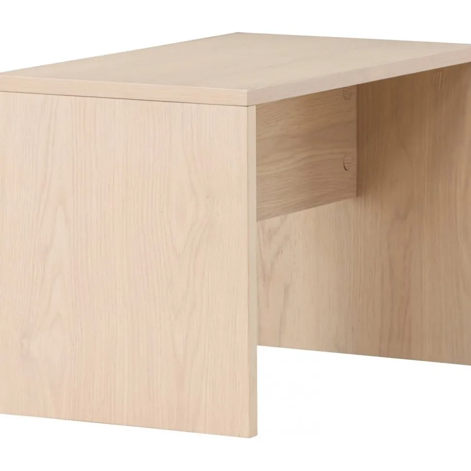 Juni soffbord 58 x 35 cm - Whitewash