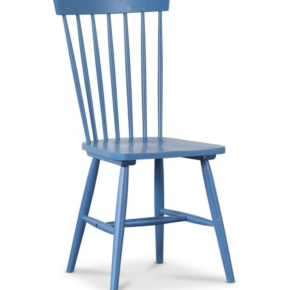 Karl blå pinnstol färgkod RAL5007