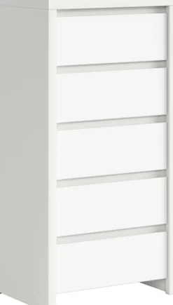 Kaspian byrå 56 x 112,5 cm - Vit