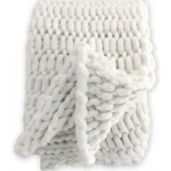 Kate filt 130x170 cm - Vit