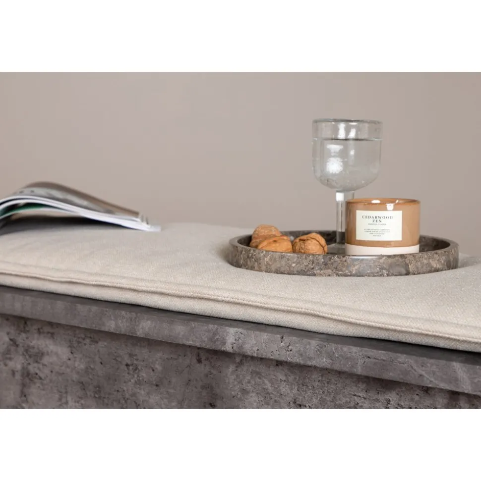 Kellogg sittbänk - Grå