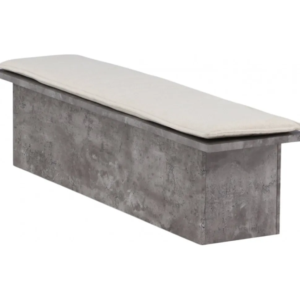 Kellogg sittbänk - Grå