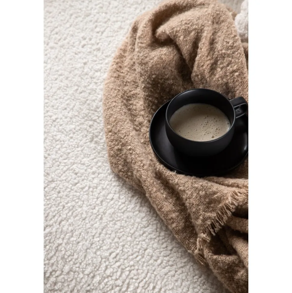 Kelso 2-sits soffa - Vit teddy