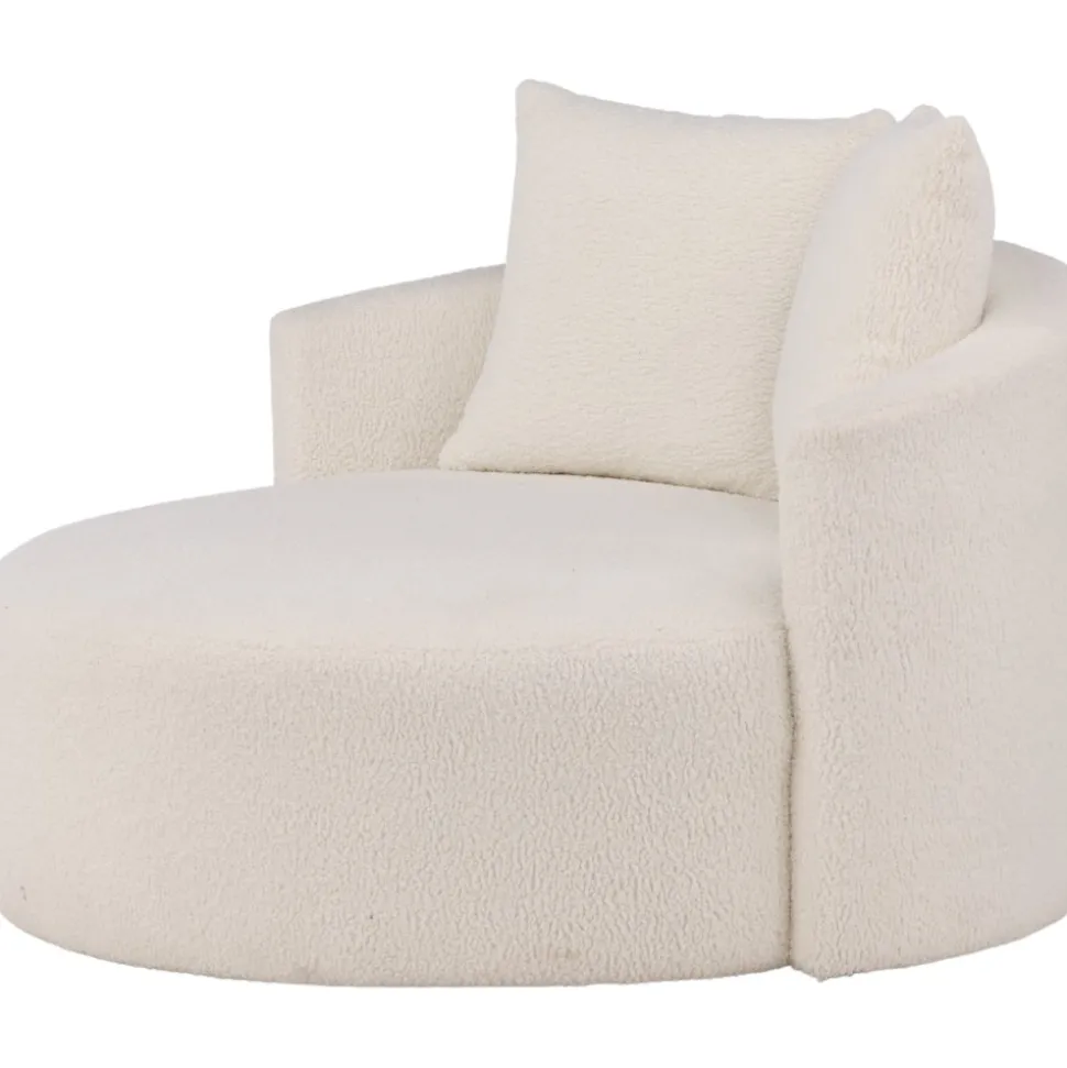 Kelso 2-sits soffa - Vit teddy