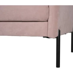 Kingsley 2,5-sits soffa i rosa sammet