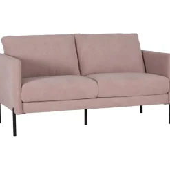 Kingsley 2,5-sits soffa i rosa sammet + Fläckborttagare för möbler