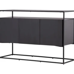 Kingsport avlastningsbord 120 x 45 cm - Svart