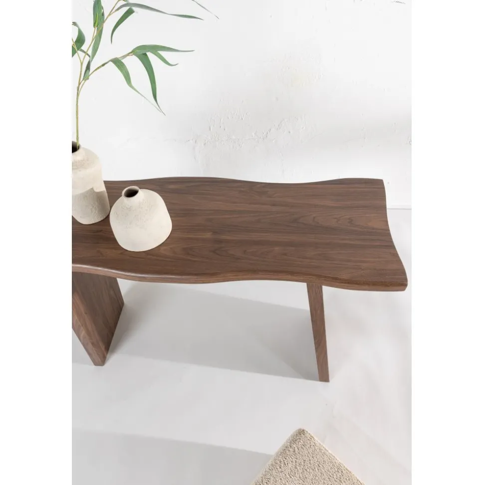 Kirkenes skrivbord 120 x 40 cm - Valnöt