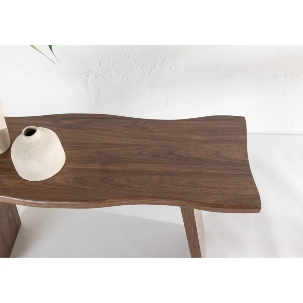 Kirkenes skrivbord 120 x 40 cm - Valnöt