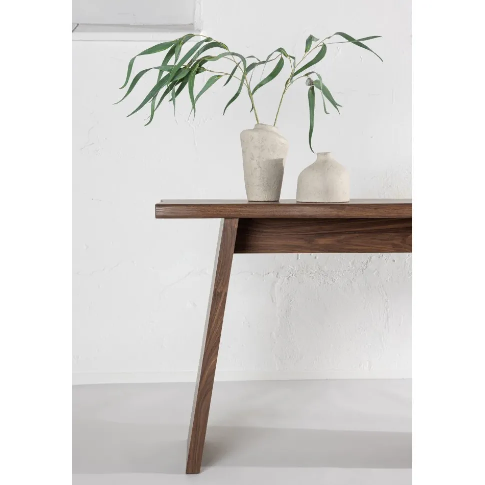 Kirkenes skrivbord 120 x 40 cm - Valnöt