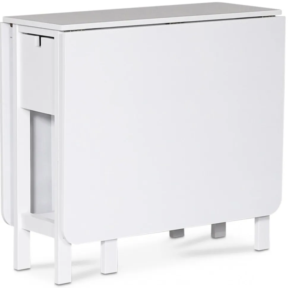 Klaffbord vitt med 4 stolar - Sandhamn