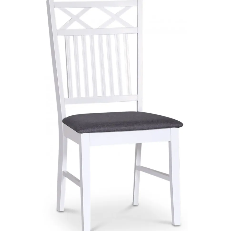 Klaffbord vitt med 4 stolar - Sandhamn