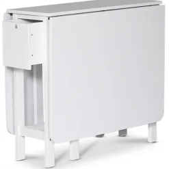 Klaffbord vitt med låda 150/90/30 x 80 cm - Sandhamn