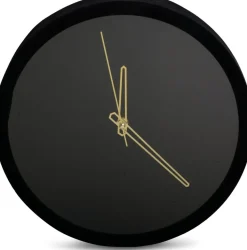 Klocka Modern - Svart/guld