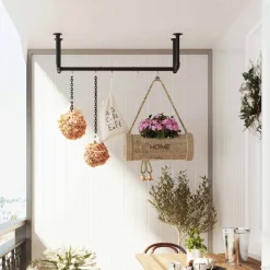 Kommendör klädstång - Svart