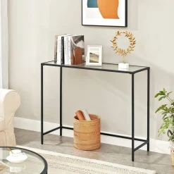 Konsolbord 100 x 35 cm - Svart