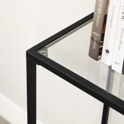 Konsolbord 100 x 35 cm - Svart