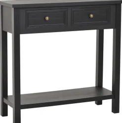 Konsolbord Bristol svart - 80 cm