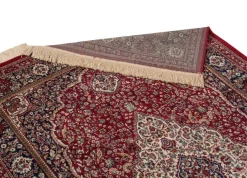 Konstsilkesmatta Vengal - Röd