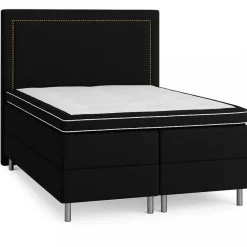 Kontinentalsäng Hilton Deluxe 160x200 cm - Svart