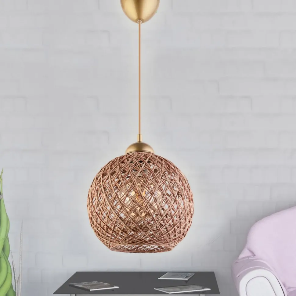 Kordo taklampa - Brun