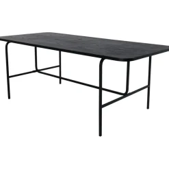 Kotte matbord 200 cm - Svart