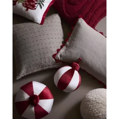 Kula prydnadskudde 28 cm - Röd