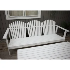 Kungshamn utemöbelgrupp - Vit + Textilrengöring för möbler